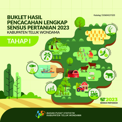Buklet Hasil Pencacahan Lengkap Sensus Pertanian 2023 - Tahap I Kabupaten Teluk Wondama